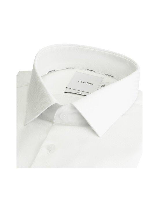 Calvin Klein Menswear - Tonal Structure Slim Fit -kauluspaita - YAF BRIGHT WHITE - photo 2 Calvin Klein Menswear - Tonal Structure Slim Fit -kauluspaita - YAF BRIGHT WHITE | Stockmann - photo 2