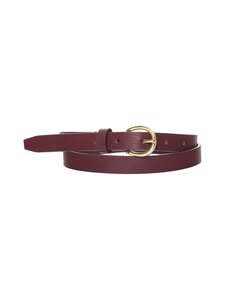 A+more - Averil-nahkavyö - BURGUNDY | Stockmann