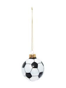 Casa Stockmann - Glass Football -joulukoriste - WHITE | Stockmann