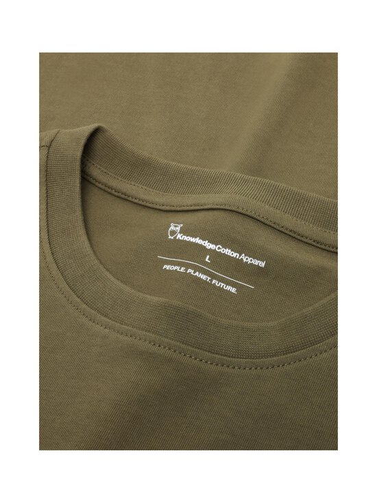 Knowledge Cotton Apparel - T-särk - 1068 BURNED OLIVE | Stockmann - photo 3