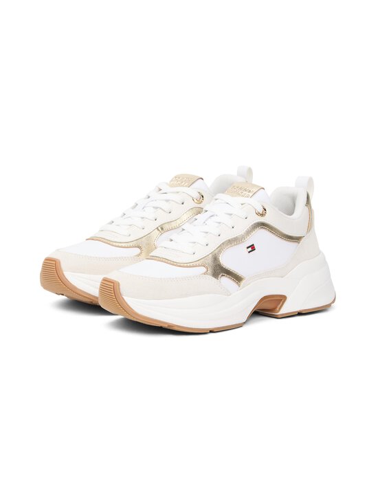 Tommy Hilfiger - Tennised Chunky Runner Metallic - 0HU GOLD/WHITE/ECRU | Stockmann - photo 6