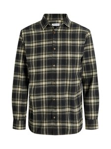 JACK & JONES junior - Krae ja nööpidega särk JJJoshua Check - BLACK | Stockmann