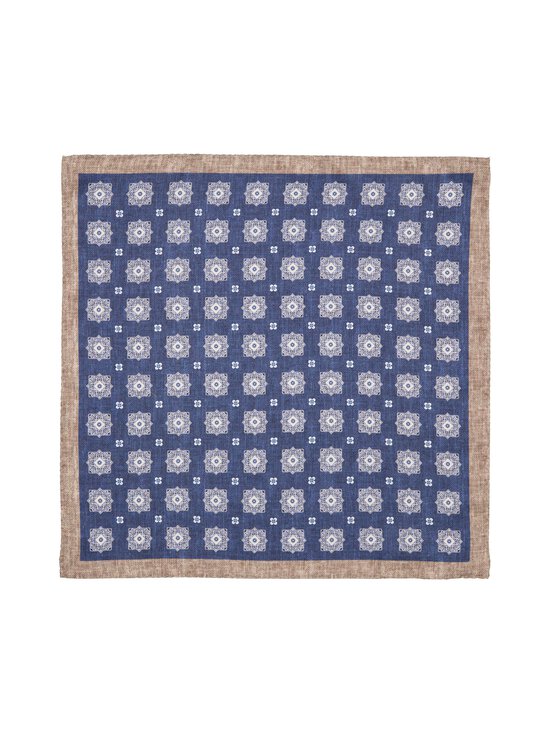 Stockholm Kravatt - Medallion-silkkitaskuliina - BLUE 19 - photo 1 Stockholm Kravatt - Medallion-silkkitaskuliina - BLUE 19 | Stockmann - photo 1
