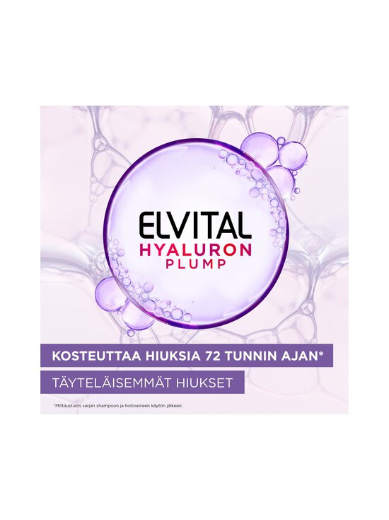 L'Oréal Paris - Elvital Hyaluron Plump shampoo for dehydrated hair šampūns 250 ml - NOCOL - photo 2 L'Oréal Paris - Elvital Hyaluron Plump shampoo for dehydrated hair šampūns 250 ml - NOCOL | Stockmann - photo 2