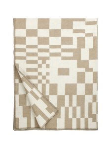 Lapuan Kankurit - Koodi vilnas pleds 130 x 180 cm - 1 BEIGE-WHITE | Stockmann