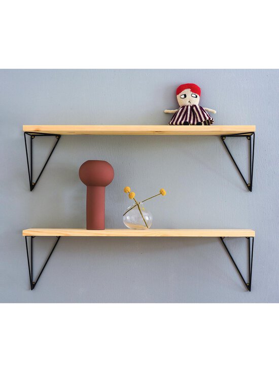 Maze - Pythagoras Play -seinähyllyt - MUSTA | Stockmann - photo 2