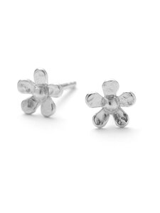 Pernille Corydon - Mini Wild Poppy -nappikorvakorut 6 mm - SILVER | Stockmann