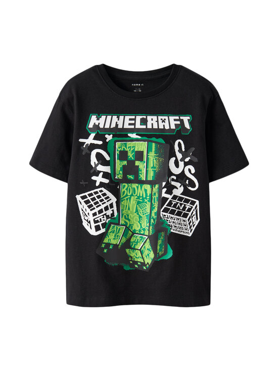 Name It - Nkmd Minecraft Regular t-krekls - BLACK | Stockmann - photo 1