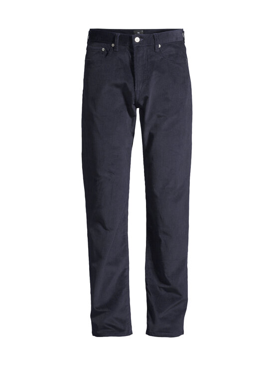PS Paul Smith - Relaxed Tapered Fit -vakosamettihousut - 49_VERY DARK NAVY | Stockmann - photo 1