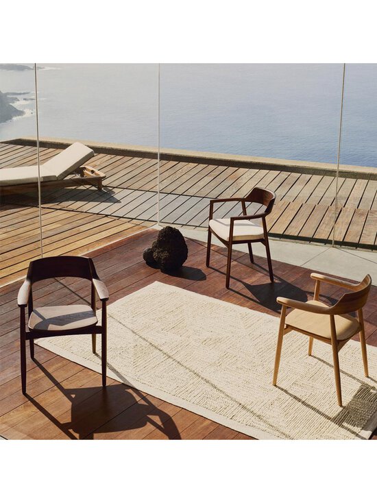 Kave Home - Alocs-tuoli beige chenille-kangas / musta - BEIGE | Stockmann - photo 6