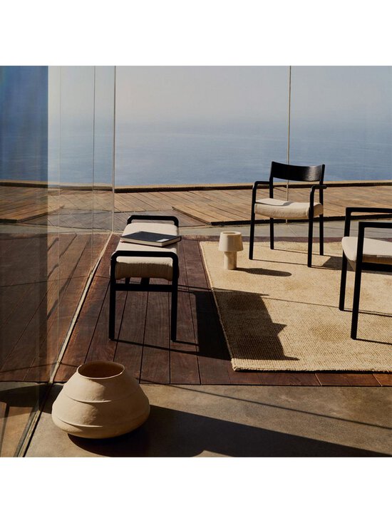 Kave Home - Alocs-tuoli beige chenille-kangas / musta - BEIGE | Stockmann - photo 11