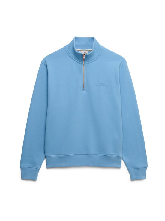 Superdry - Pool-lukuga pusa Essential Logo Half Zip - BYJ BLUEBELL | Stockmann - photo 1