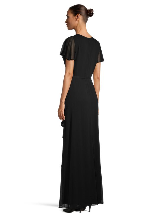 Lauren Ralph Lauren - Georgette Flutter-Sleeve Gown kleita - BLACK - photo 5 Lauren Ralph Lauren - Georgette Flutter-Sleeve Gown kleita - BLACK | Stockmann - photo 5