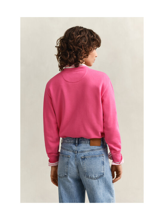 GANT - Shield C-Neck -collegepaita - 661 BRIGHT FUSCHIA | Stockmann - photo 3