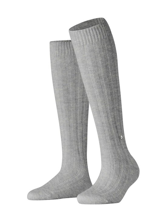 Burlington - Soft- pitkät ribbisukat - 3223 LT. HEATHER | Stockmann - photo 1
