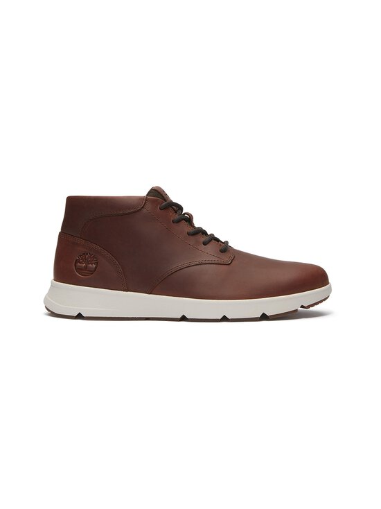 Timberland - Parker Street Mid Lace Up Rustbrīvā laika apavi - RUST FULL GRAIN | Stockmann - photo 1