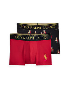 Polo Ralph Lauren - Bokserid Trunk, 2 paari - 018 2PK PARK AVE RED/POLO BLK AOB | Stockmann