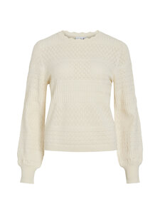 Vila - ViMilos Pointelle adīts džemperis - WHISPER WHITE | Stockmann