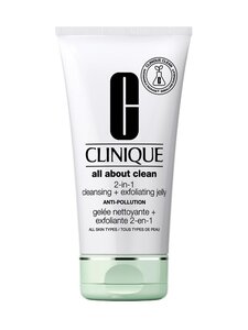 Clinique - Clinique All About Clean 2-in-1 Detoxifying Jelly Cleanser + Exfoliator Anti-Pollution -puhdistusaine 150 ml Clinique - Clinique All About Clean 2-in-1 Detoxifying Jelly Cleanser + Exfoliator Anti-Pollution -puhdistusaine 150 ml | Stockmann