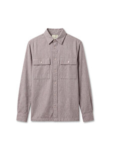 Calvin Klein Menswear - Melange Classic flaneļa krekls - QSN GREY HEATHER | Stockmann