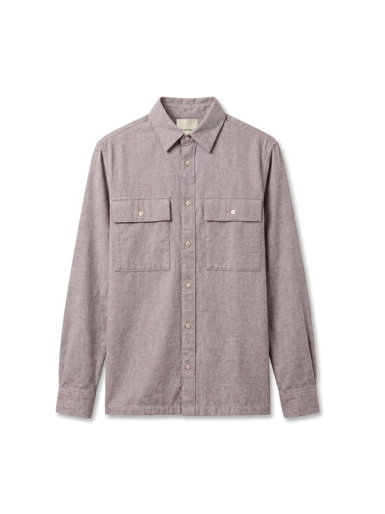 Calvin Klein Menswear - Melange Classic flaneļa krekls - QSN GREY HEATHER | Stockmann - photo 1