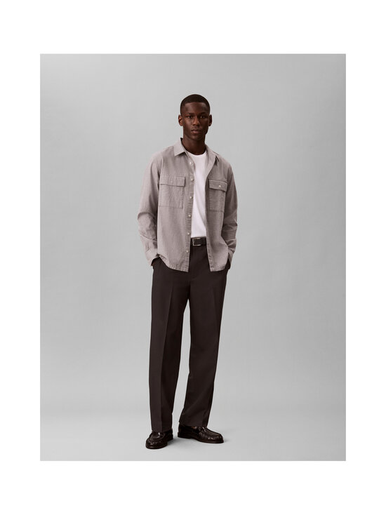 Calvin Klein Menswear - Melange Classic flaneļa krekls - QSN GREY HEATHER | Stockmann - photo 2