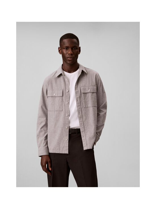 Calvin Klein Menswear - Melange Classic flaneļa krekls - QSN GREY HEATHER | Stockmann - photo 4