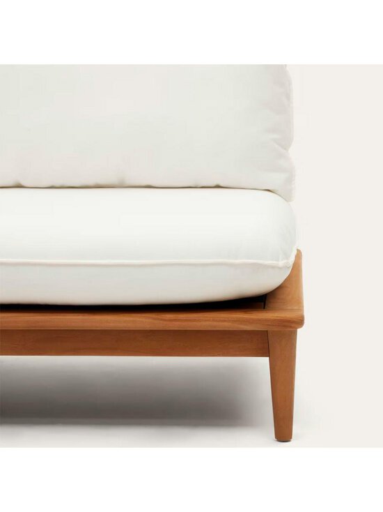 Kave Home - Portitxol-ulkosohvasetti pöydällä valkoinen / tiikki 270 x 270 cm - BEIGE | Stockmann - photo 6