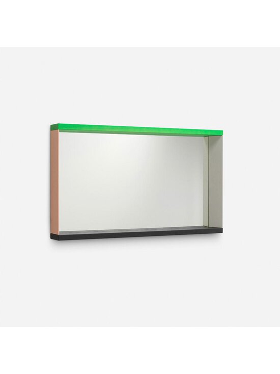 Vitra - Colour Frame -peili 91 x 48 cm - MUSTA,VAALEANPUNAINEN,VALKOINEN,VIHREÄ | Stockmann - photo 3