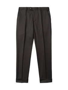 Turo - Hampton Modern Fit -housut - 28 DARK BROWN | Stockmann