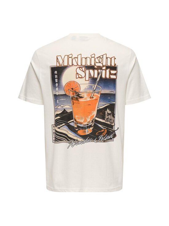 Only & Sons - OnsChris Life t-krekls - CLOUD DANCER PRINT:MIDNIGHT SPRITZ CLOUD - photo 2 Only & Sons - OnsChris Life t-krekls - CLOUD DANCER PRINT:MIDNIGHT SPRITZ CLOUD | Stockmann - photo 2