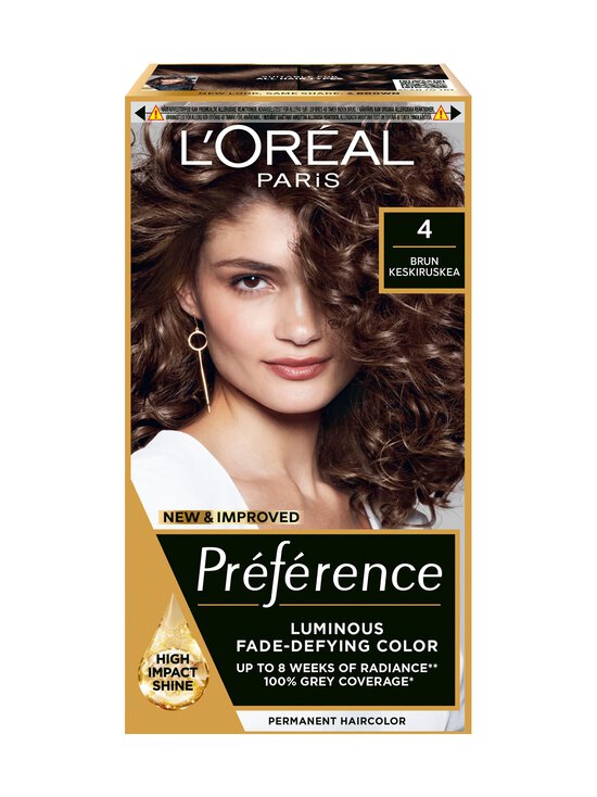 L'Oréal Paris - Préférence-hiusväri - 4 TAHITI NATURAL BROWN - photo 1 L'Oréal Paris - Préférence-hiusväri - 4 TAHITI NATURAL BROWN | Stockmann - photo 1