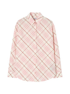 Burberry - Elara Casual -paitapusero - C5687 FLORA PINK IP CHECK | Stockmann