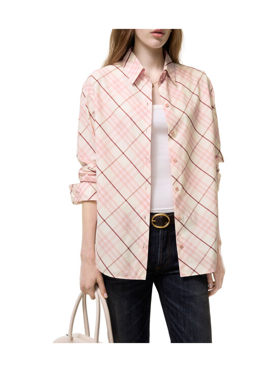 Burberry - Elara Casual -paitapusero - C5687 FLORA PINK IP CHECK | Stockmann - photo 5