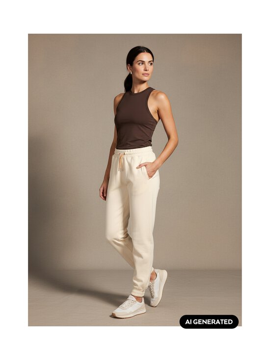 Casall - Terry Relaxed Jogger treniņbikses - 971 CREAM | Stockmann - photo 2