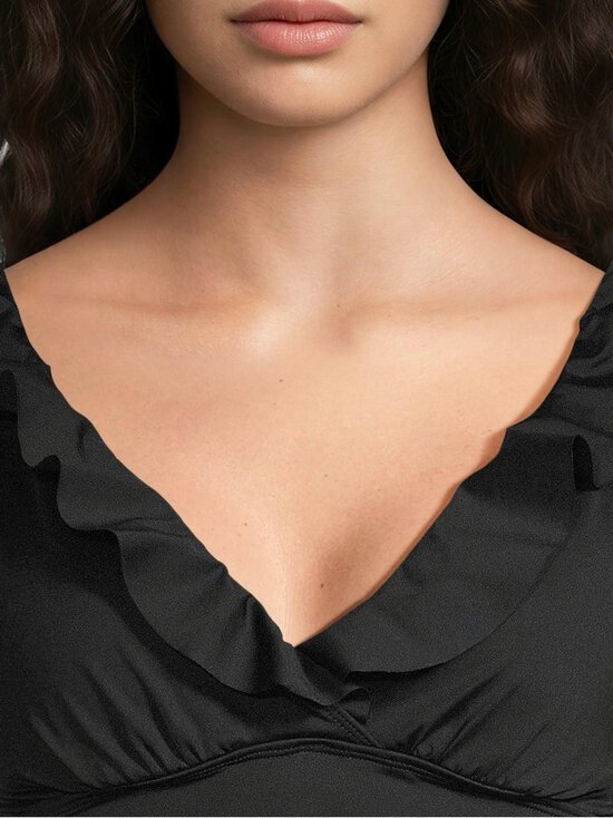 Lauren Ralph Lauren - Ruffle-bikiniyläosa - BLK BLACK | Stockmann - photo 5