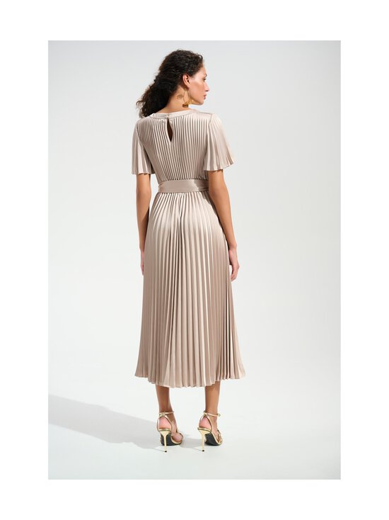 Joseph Ribkoff - Pleated Satin And Flare -mekko - 3677 SAND | Stockmann - photo 3