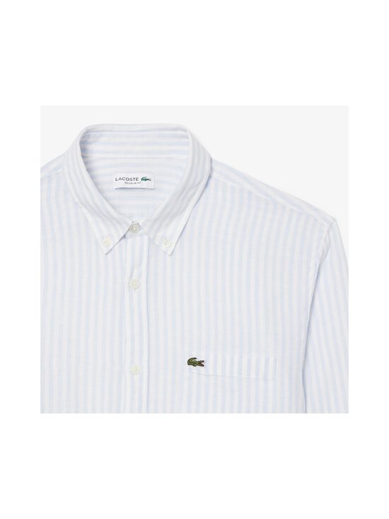 Lacoste - Casual Regular Fit -pellavakauluspaita - PHOENIX BLUE/FLOUR | Stockmann - photo 2