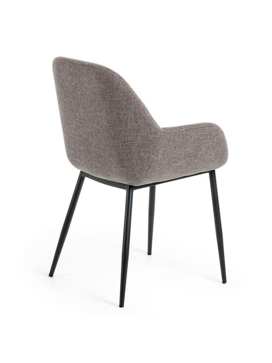 Kave Home - Konna-tuoli vaaleanharmaa/musta - GREY | Stockmann - photo 3