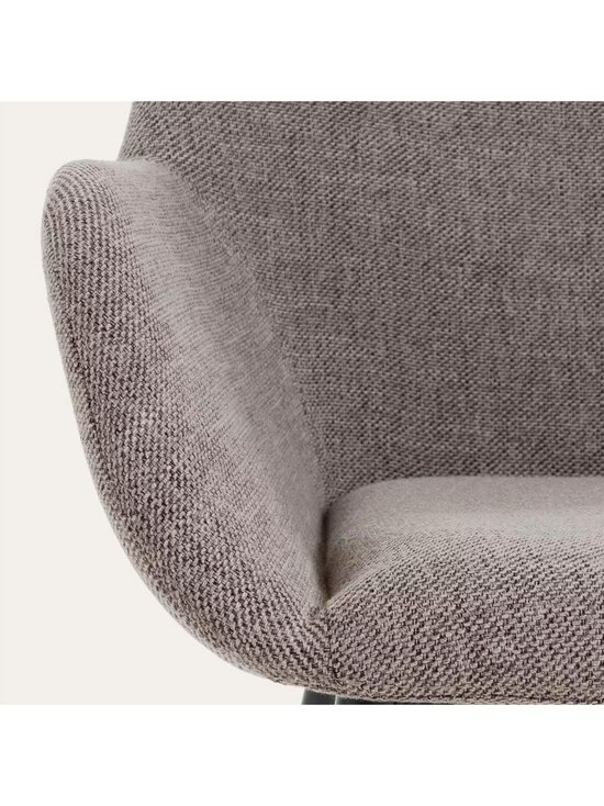 Kave Home - Konna-tuoli vaaleanharmaa/musta - GREY | Stockmann - photo 4