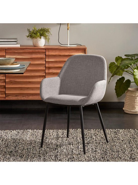 Kave Home - Konna-tuoli vaaleanharmaa/musta - GREY | Stockmann - photo 5