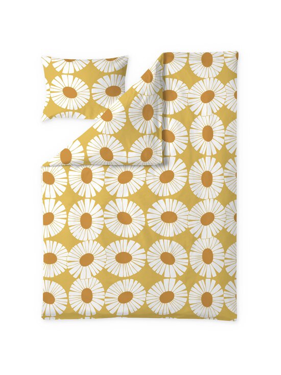 Finlayson - Voodipesukomplekt Valo - YELLOW / WHITE | Stockmann - photo 1