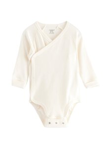 Lindex - Rib Wrap -kietaisubody - 325 LIGHT DUSTY WHITE | Stockmann