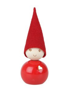 Aarikka - Tonttu Kultasydän -koriste - PUNAINEN Aarikka - Tonttu Kultasydän -koriste - PUNAINEN | Stockmann