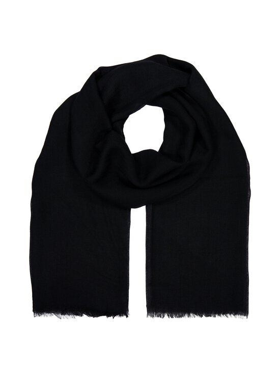A+more - Awool vilnas šalle 70 x 180 cm - BLACK | Stockmann - photo 1