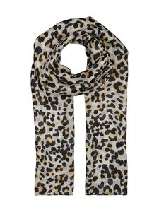 A+more - Cissa-silkkihuivi - BEIGE/BLACK | Stockmann