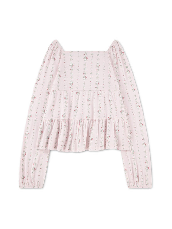 Abercrombie & Fitch - Tiered Babydoll tops - ARF-DITSY PINK FLOWER GARLAND | Stockmann - photo 2