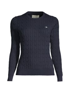 GANT - Joustava palmikkoneulepusero - 433 EVENING BLUE GANT - Joustava palmikkoneulepusero - 433 EVENING BLUE | Stockmann
