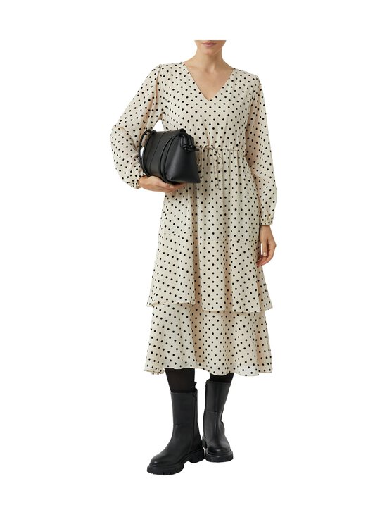 Comma - Pistekuvioitu mekko - 81A9 BROWN - photo 4 Comma - Pistekuvioitu mekko - 81A9 BROWN | Stockmann - photo 4