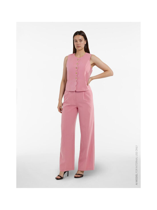 Vila - Püksid ViIris High Waist Tailoring - SEA PINK | Stockmann - photo 3